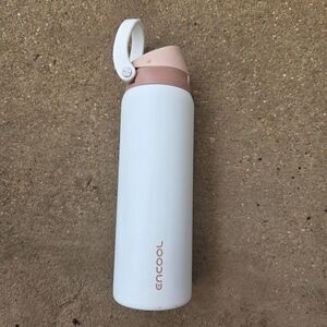 ENCOOL Insulated Stainless Steel Water Bottle w/ Straw Leak-Proof NIB
